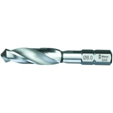 Бита-сверло спиральное 6.8 x 50 мм по металлу 1/4 C6.3 HSS серия 848/1 Wera WE-104619