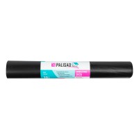 Пакеты для мусора 240 л x 10 шт., ПВД особопрочные черные, длинный ролик, Home Palisad (927305)