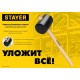 Киянка резиновая чёрная 225 г STAYER 20505-40