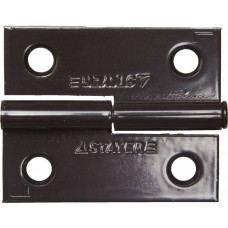 Петля карточная 50 x 43 x 1.8 мм, разъемная, левая, цвет коричневая STAYER 37613-50-3L