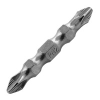 Бита двухсторонняя, PH2-PH2 х 45 мм, сталь S2, 10 шт. Gross (11209)