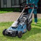 Газонокосилка самоходная аккумуляторная, серия X6, 60В, 3-в-1, 53 см., 1 аккумулятор 4Ач, ЗУ