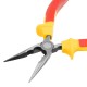 Длинногубцы прямые Insulated, 160 мм, двухкомпонентные рукоятки Matrix Professional (17101)