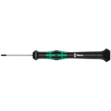 Отвёртка крестовая прецизионная PH 000 x 40 мм Kraftform Micro серия 2050 PH Wera WE-345290