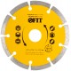Диск отрезной алмазный сегментный (сухая и влажная резка) 125х2,0х7,5х22,2 мм (37463)