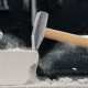 Молоток слесарный, 800 г, квадратный боек, деревянная рукоятка Россия