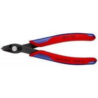 Бокорезы прецизионные Super Knips XL 140 мм, чернёные, для кабельных стяжек, 2-комп ручки Electronic KN-7861140