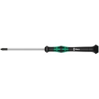 Отвёртка крестовая прецизионная PZ 1 x 80 мм Kraftform Micro серия 2055 PZ Wera WE-118032