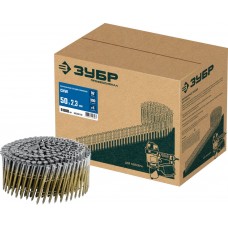 Гвозди барабанные CNW 50 x 2.3 мм, рифленые, 9000 шт ЗУБР 305382-50
