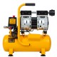 Компрессор DLS650/10 безмаслянный малошумный 650 Вт, 120 л/мин, ресивер 10 л Denzel (58021)
