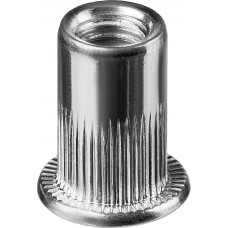 Резьбовые заклепки стальные с насечками Nut-S, М5, 1000 шт KRAFTOOL 311707-05