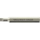 800/0 Micro Slotted Бита шлицевая, SL 0.40 x 2.5 x 30 мм, хвостовик шестигранный 5/32 C4.0 (4 мм) (WE-058101)