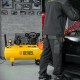 Компрессор воздушный BCV2300/100, ременный привод, 2.3 кВт, 100 литров, 440 л/мин Denzel (58111)
