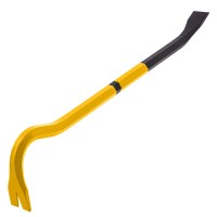 Лом-гвоздодер, 450 мм, шестигранный 16 мм, окрашенный, сталь 65 Denzel