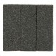 Губка для шлифования, 100 х 70 х 25 мм, мягкая, 3 шт, P 60/80, P 60/100, P 80/120 Matrix (75705)