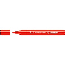 Меловой маркер ММ-400 красный, 2 мм ЗУБР 06332-3