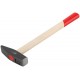 Молоток кованый, деревянная ручка 400 гр. (44204)