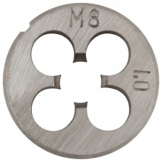 Плашка метрическая, легированная сталь М8х1,0 мм (70824)