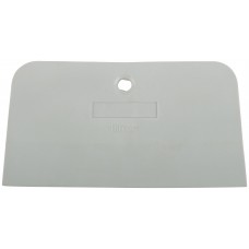 Шпатель резиновый белый 150 мм (06859)