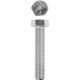 Болт M16 x 70 мм, кл. пр. 5.8, цинк, 5 кг, ГОСТ 7798-70 ЗУБР 303080-16-070