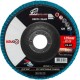 Круг лепестковый торцевой 125 х 22.23 P60 KRUGO Циркониевый Тип 2 (KDBYL12560Z)