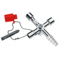 Ключ крестовой 4-лучевой для стандартных шкафов, 90 мм Profi-Key KN-001104