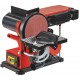 Станок шлифовальный Einhell TC-US 380, 380Вт, круг 150мм(шкурка), лента 100х914мм,стол,угл.упор (4419257)