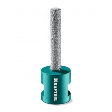 Вакуумная алмазная фреза пальчиковая VS DIAMOND, d 6 мм (М14, 50 мм) KRAFTOOL 29810-06