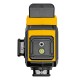 Лазерный уровень мультипризменный DLV-360-3T, 30 м, зеленый луч, Li-Ion 2,4 Aч, штатив // Denzel (350805)