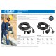 Удлинитель-шнур силовой ПВС 3 x 1.5 мм2 20 м 3500 Вт IP44 ЗУБР ПВС-315-Ш Профессионал 55020-20