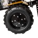 Мотоблок DPT-270X, 7 л.с, дисковое сцепление, ширина 90 см, глубина 35 см, фрез 3 х 4, ВОМ, передачи 2В/1Н Denzel (56403)