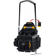 Сумка поясная 290 х 310 мм с быстросъёмным креплением FastClip KPB-23 KRAFTOOL 38766
