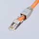 Пресс-клещи для штекеров RJ 45 3-в-1, кол-во гнёзд: 1, 8-пин 8P8C, резка и зачистка кабеля, 190 мм (KN-975113)