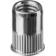 Резьбовые заклепки стальные с насечками Nut-R, М8, уменьш. бортик, 250 шт KRAFTOOL 311708-08