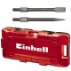 Молоток отбойный Einhell TE-DH 50, HEX, 1700Вт, 50Дж, 2 долота в комплекте, кейс (4139130)