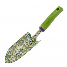 Совок посадочный широкий, 80 х 330 мм, стальной, пластиковая рукоятка, Flower Green, Palisad (62036)