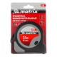 Рулетка Continuous fixation,7,5 м х 25 мм,двухкомпонентный корпус,плавная фиксация Matrix