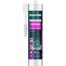 Монтажный клей EXPRESS, 310 мл, прозрачный, экспресс хватка KRAFTOOL 41347