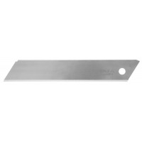 Несегментированные лезвия 18 мм, 10 шт, в пластиковом кейсе OLFA OL-LB-SOL-10