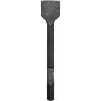 Зубило лопаточное URAGAN 80 x 400 мм HEX 28 905-3634-80-400