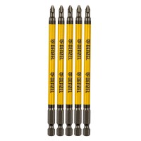 Бита PH2х127, сталь S2, цилиндр., 5шт. Е 6,3 Denzel (11646)