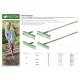 Грабли РОСТОК 312 x 72 мм, 12 витых зубцов, сталь, покрытие краска, без черенка 39600-12_z01