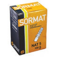 Дюбель нейлоновый NAT 8 х 40 100 шт. (24108)