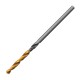Сверло спиральное по металлу 2 x 49 мм, Р6М5, Golden Tip , 2шт. Denzel (718223)