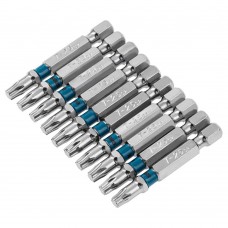Бита Torx 25 х 50, сталь S2, 10 шт. Gross (11471)
