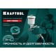 Воздушный спиральный шланг с фитингами рапид, 20 м, 8 х 12 мм, 15 бар KRAFTOOL 06590-20