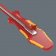 Отвёртка диэлектрическая шлицевая 0.8 x 4 x 100 мм с узким концом SL VDE серия 160 iS Wera WE-006441