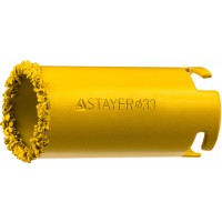 Коронка кольцевая 33 мм, L 55 мм, карбид вольфрама STAYER Professional 33345-33