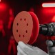 Круг абразивный на ворсовой подложке под липучку, P 180, 125 мм, 10 шт Matrix (73865)