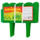 Декоративный бордюр для цветников 14 х 310 см, зеленый GRINDA 422223-G